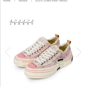 XVessel G.O.P. Lows Pink Tweed - Valentine Edition